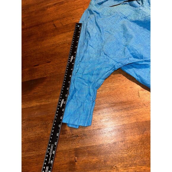 Ulla Popken Selection 100% Linen Tunic Top - Picture 8 of 8